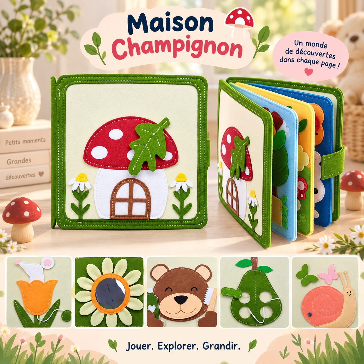 Mon Petit Monde™ — Livre d’activités personnalisé