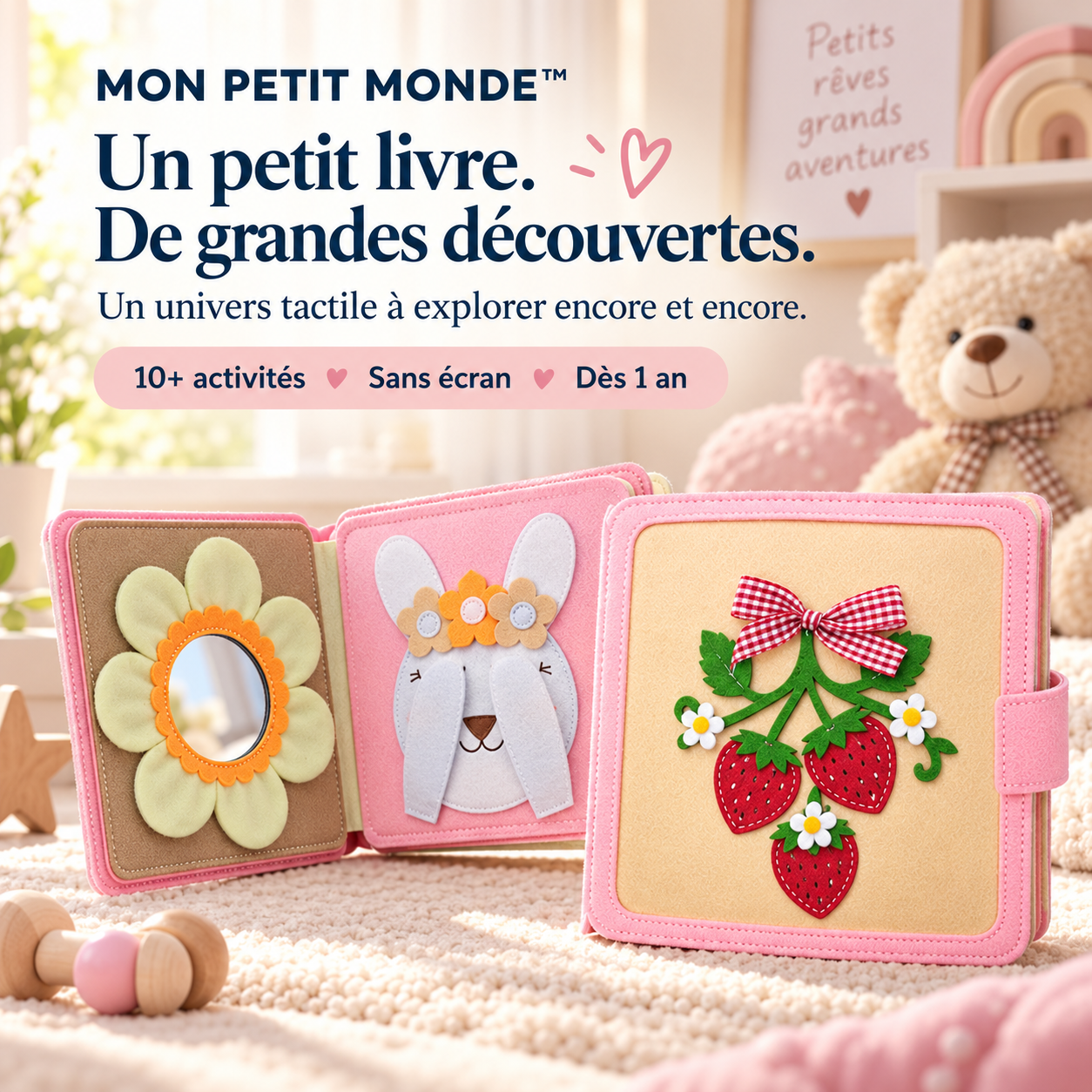Mon Petit Monde™ — Livre d’activités personnalisé