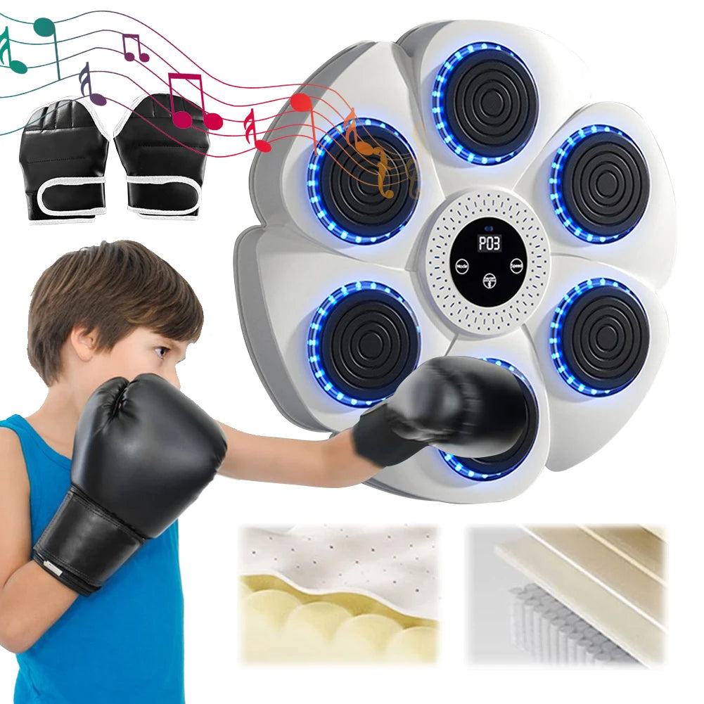 FitStrike™ – Machine de Boxe Intelligente pour Petits et Grands