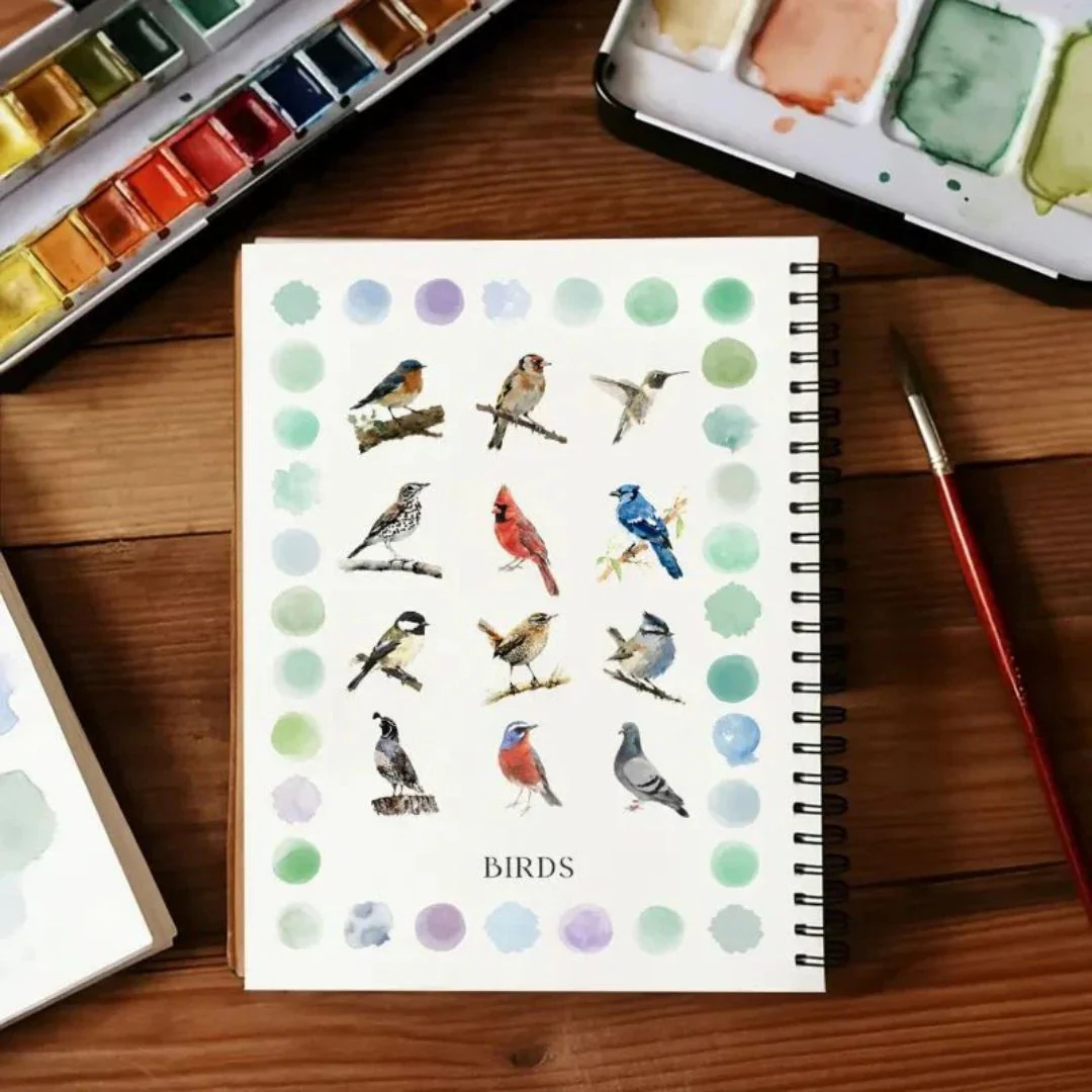 Carnet Aquarelle Créatif – Peignez facilement, même débutant