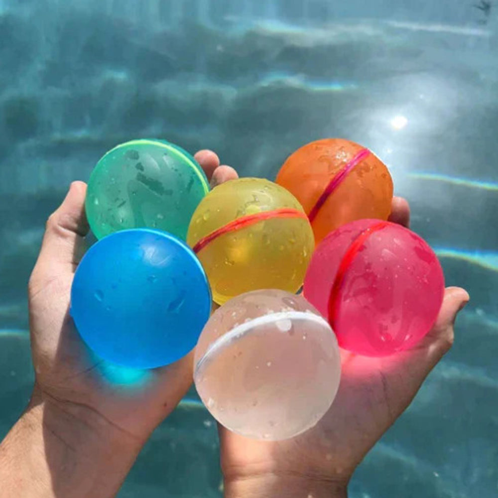 Ballons à eau réutilisables à fermeture automatique
