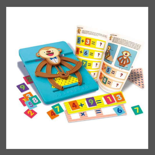 Jeu Éducatif Mathématique en Bois - Tableau d'Arithmétique Montessori