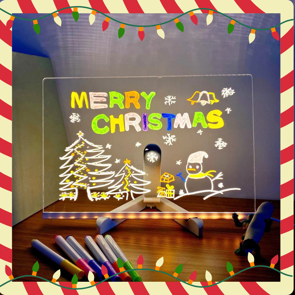 Tableau acrylique lumineux pour enfant