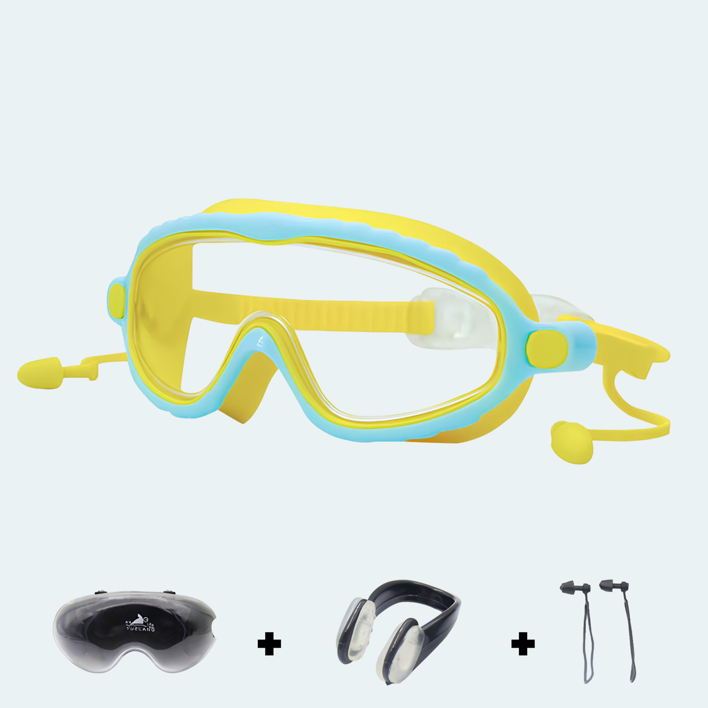 Poulpie Aqua Kids — Lunettes de natation enfant anti-larmes | Anti-buée.