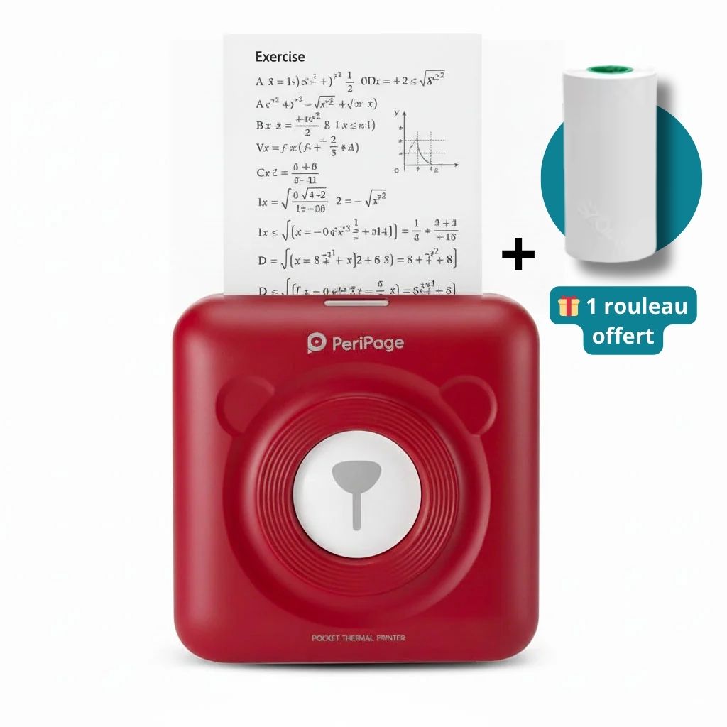 SnapMemo® Classic | Imprimante Thermique Portable Sans Encre
