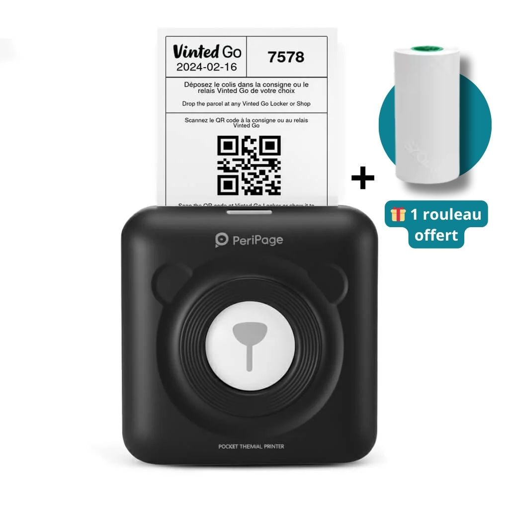 SnapMemo® Classic | Imprimante Thermique Portable Sans Encre