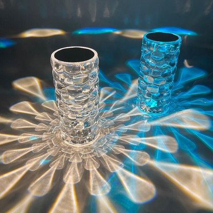 Lampe de Cristal Étincelant