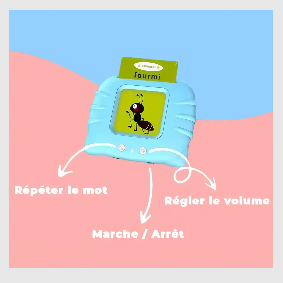 Cartes Parlantes Éducatives en Français | 1 à 6 ans