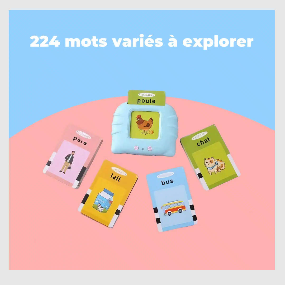 Cartes Parlantes Éducatives en Français | 1 à 6 ans