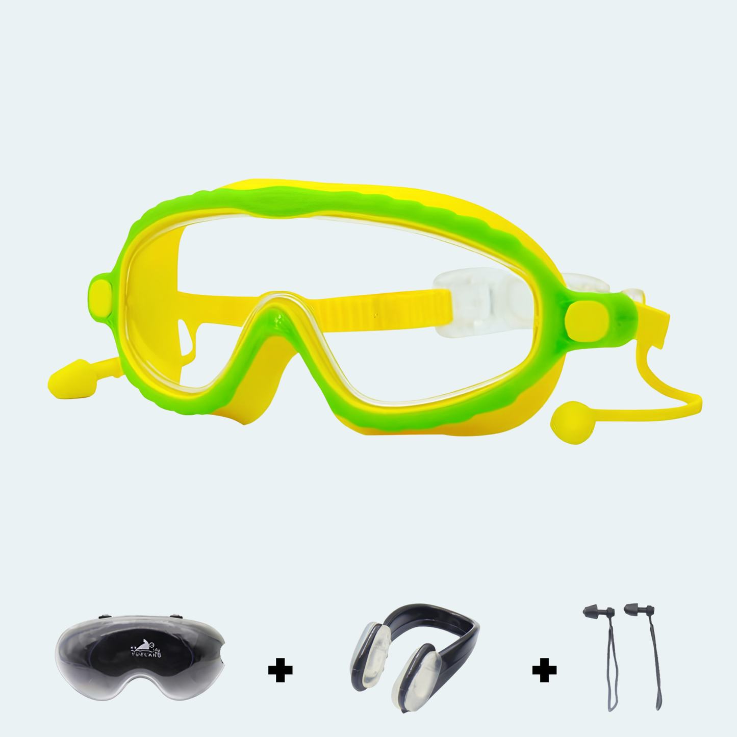 Poulpie Aqua Kids — Lunettes de natation enfant anti-larmes | Anti-buée.