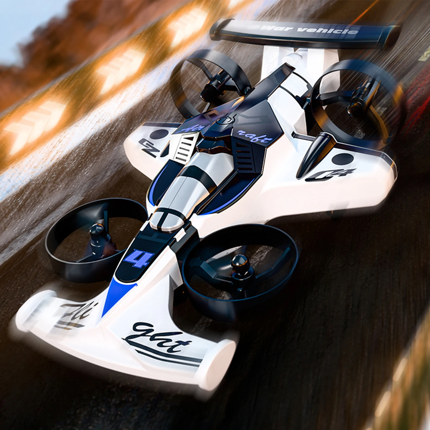 SkyDrift™ – La F1 qui roule… et qui vole