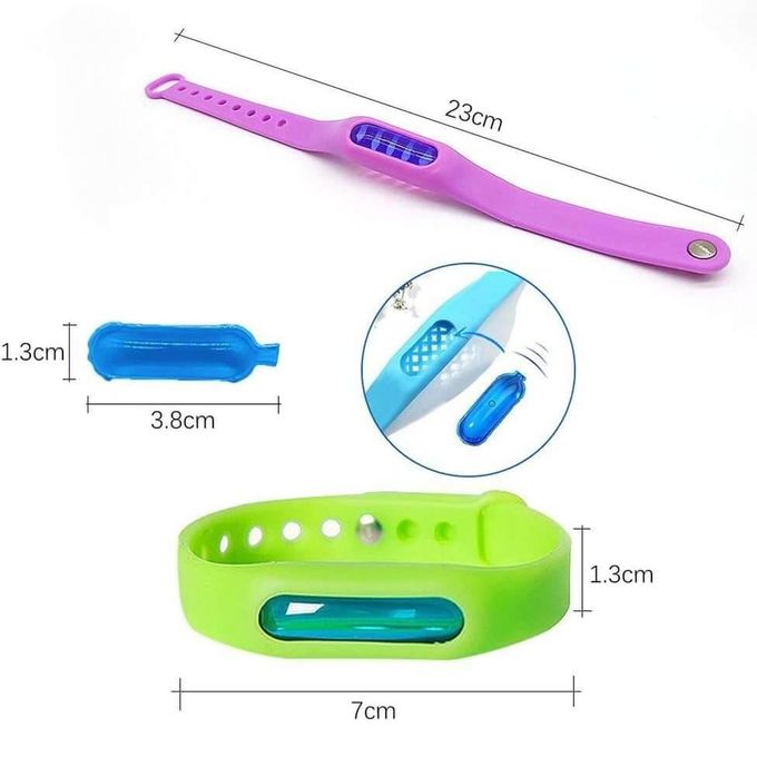 MoustikAway™ Bracelet Anti-Moustiques avec 10 Capsules Gratuites