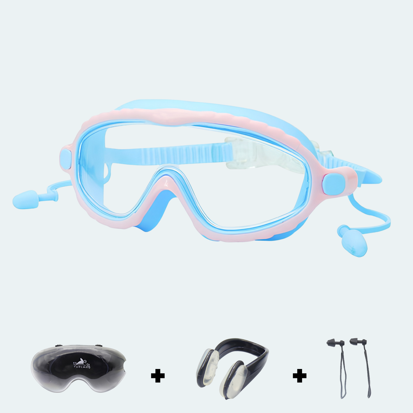 Poulpie Aqua Kids — Lunettes de natation enfant anti-larmes | Anti-buée.