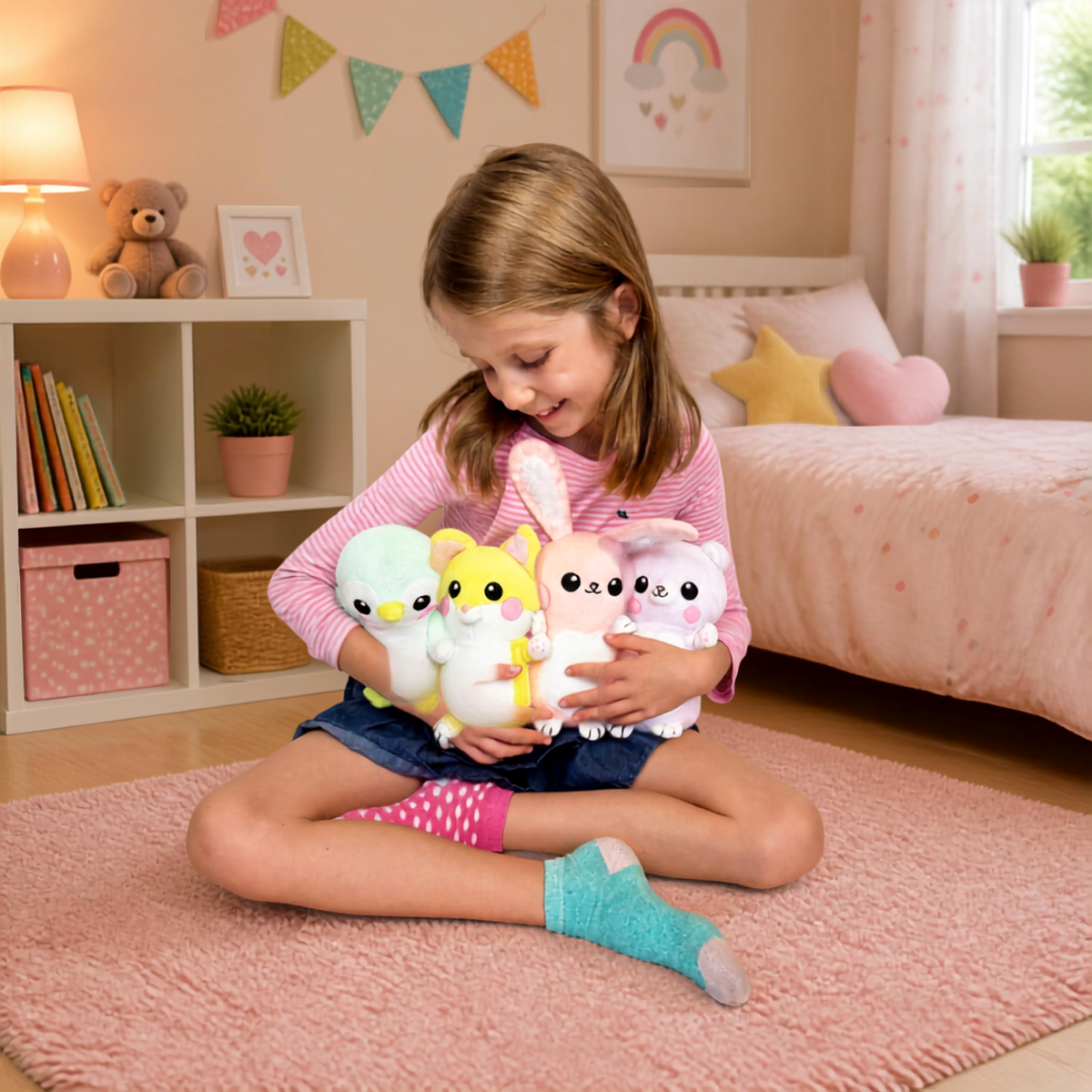 Peluche Magique LumiDessin™ — Toutou Lumineux Interactif pour Enfants
