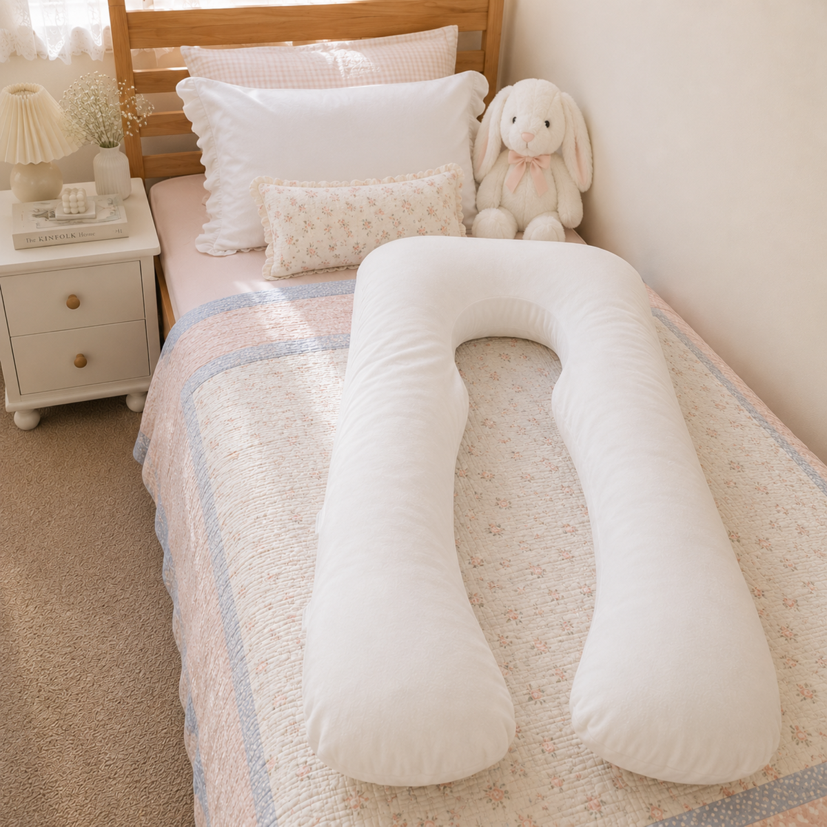 Coussin Câlin Enfant en U - Soutien Corps Complet