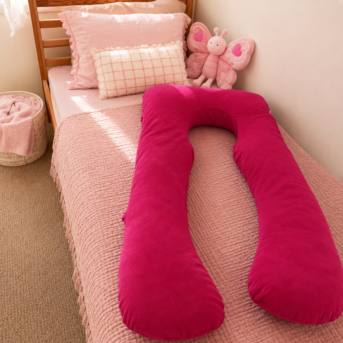 Coussin Câlin Enfant en U - Soutien Corps Complet