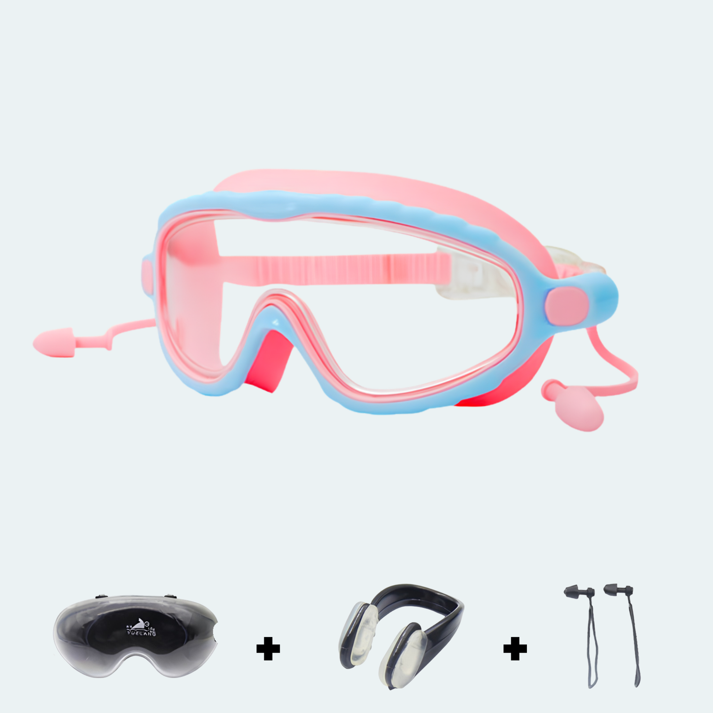Poulpie Aqua Kids — Lunettes de natation enfant anti-larmes | Anti-buée.