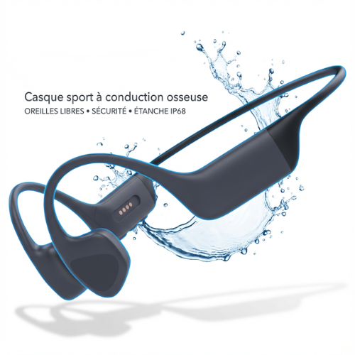 AERYS™ – Casque Sport à Conduction Osseuse Ultra-Léger.