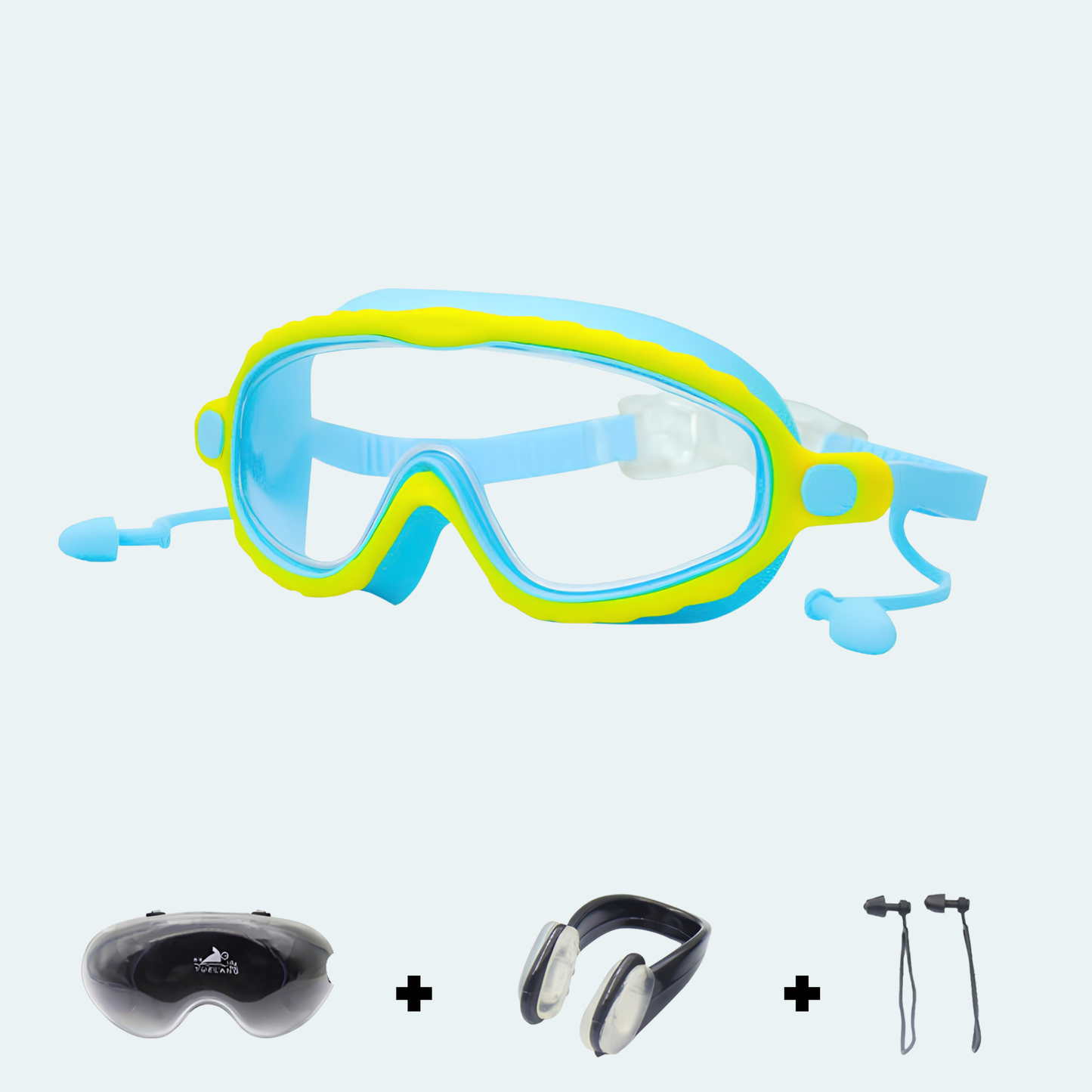 Poulpie Aqua Kids — Lunettes de natation enfant anti-larmes | Anti-buée.