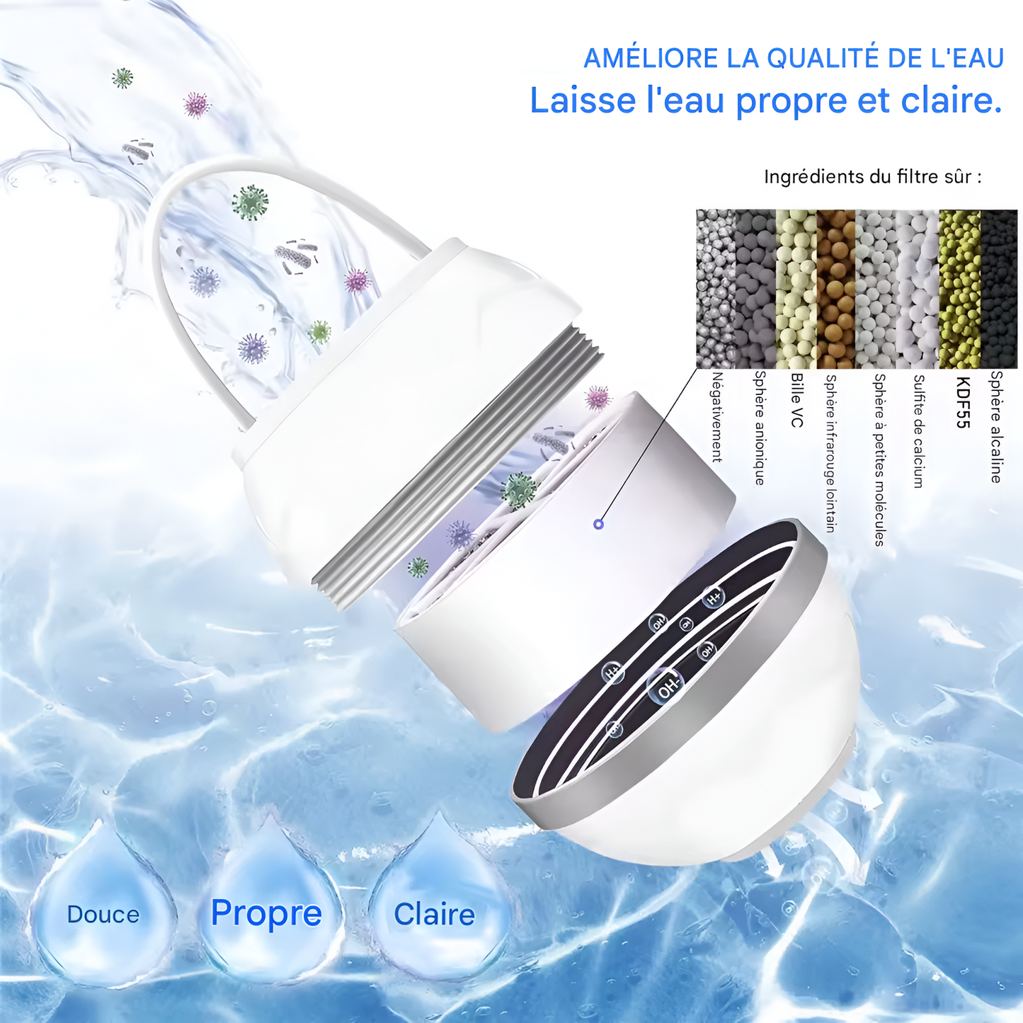 PureBain™ – Le Filtre Ultime pour L'Eau du Bain de Bébé