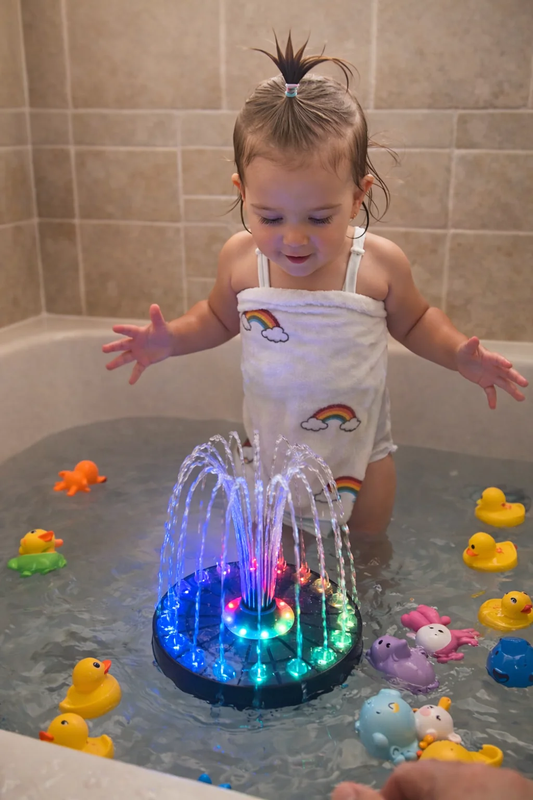PetitSplash — Lumières LED & Jets Doux pour le Bain
