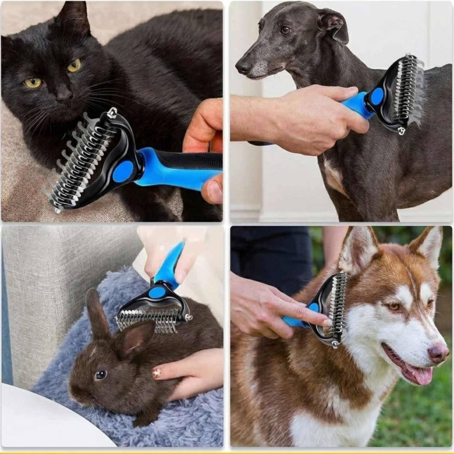 Brosse démêlante PoilSoie™ | Courbée 140° – Zéro nœud, zéro douleur