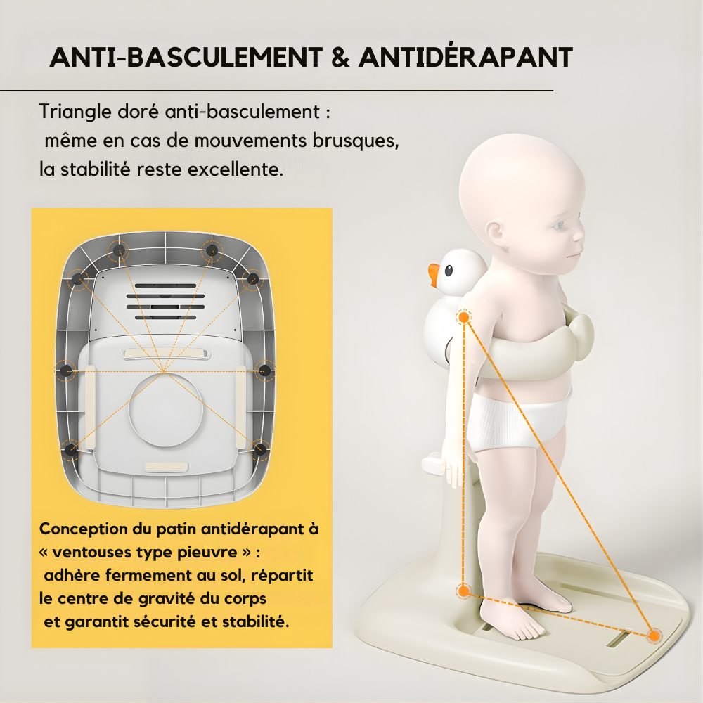 BabyNest™ – Station de Bain Ergonomique Ajustable