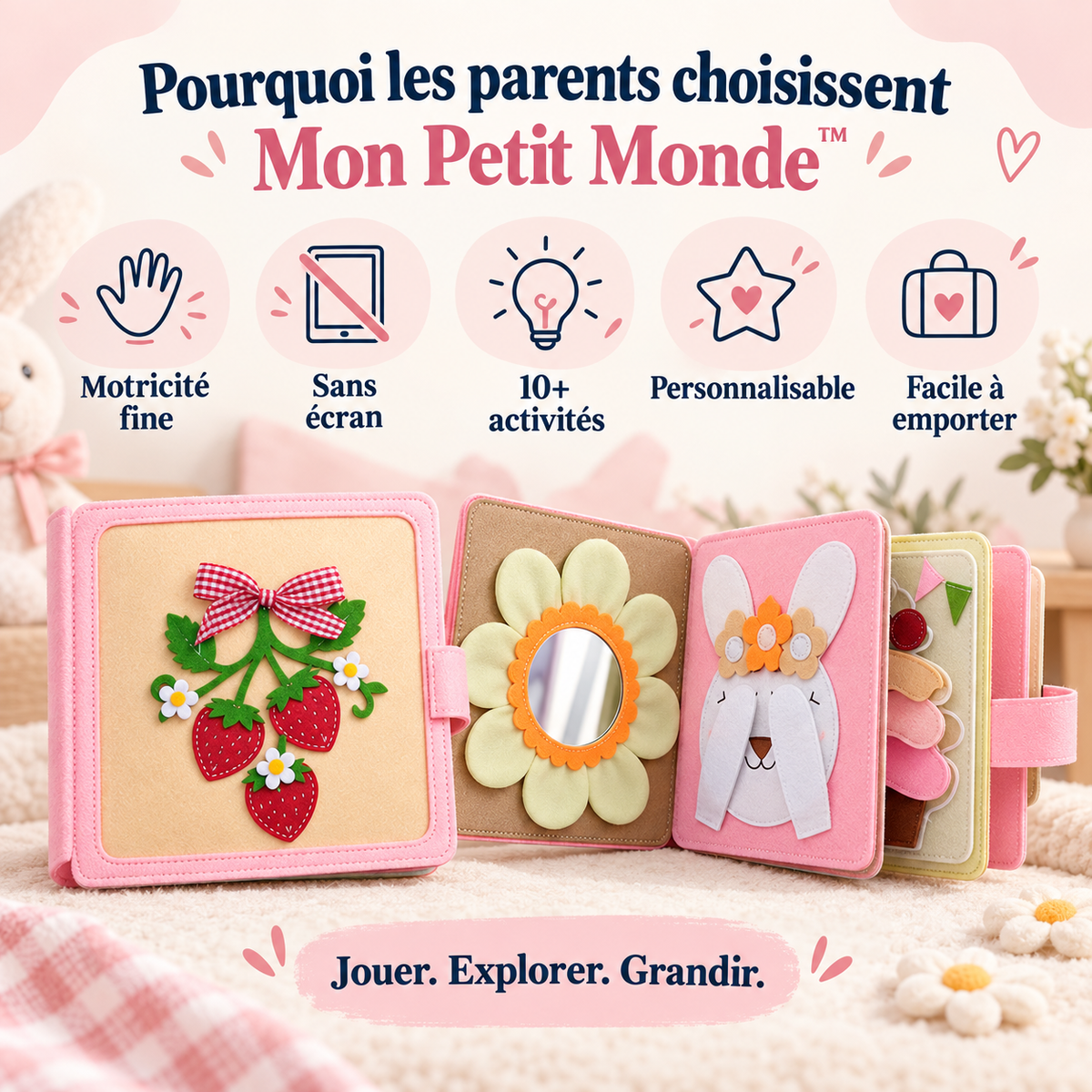 Mon Petit Monde™ — Livre d’activités personnalisé