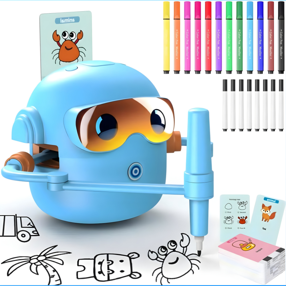 Artino™ – Le Robot Magique qui Apprend à Dessiner