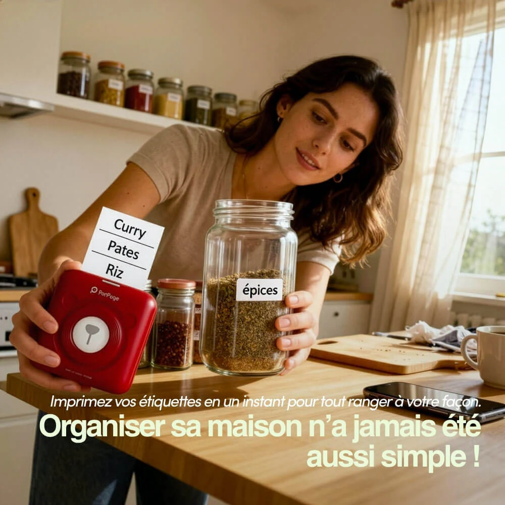 SnapMemo® Classic | Imprimante Thermique Portable Sans Encre