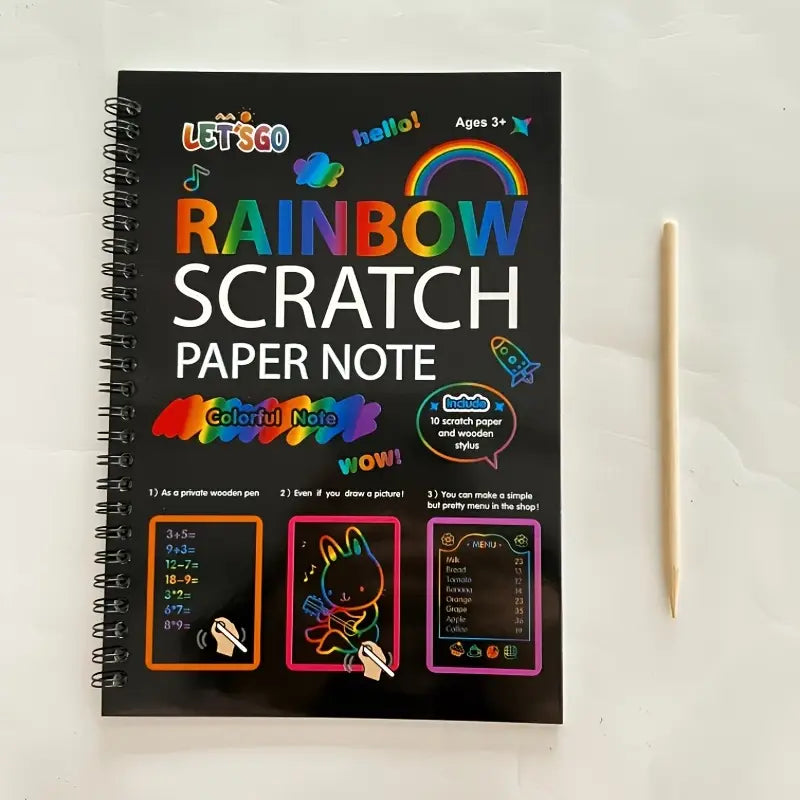 ScratchiFun™ – Carnet Créatif Sans Limites