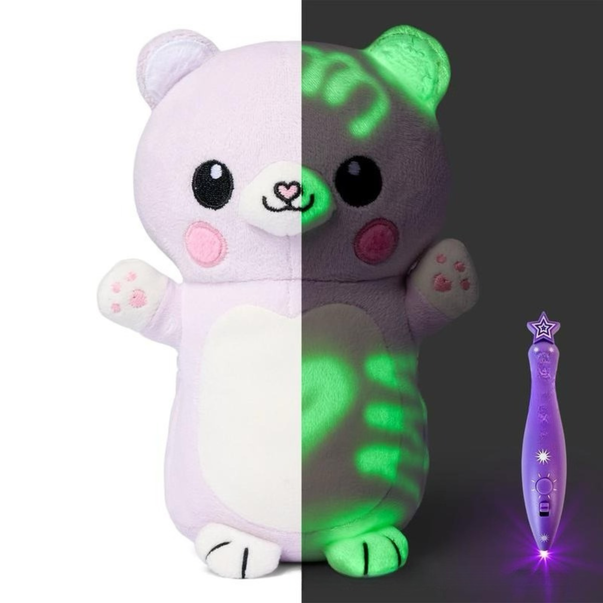 Peluche Magique LumiDessin™ — Toutou Lumineux Interactif pour Enfants