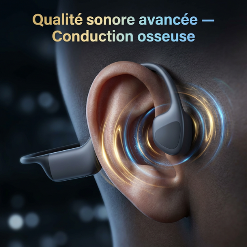 AERYS™ – Casque Sport à Conduction Osseuse Ultra-Léger.