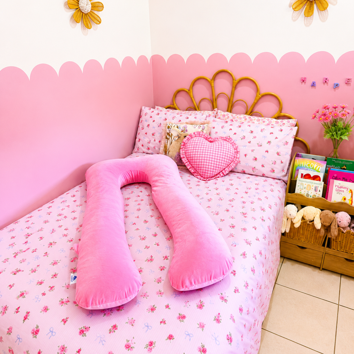 Coussin Câlin Enfant en U - Soutien Corps Complet