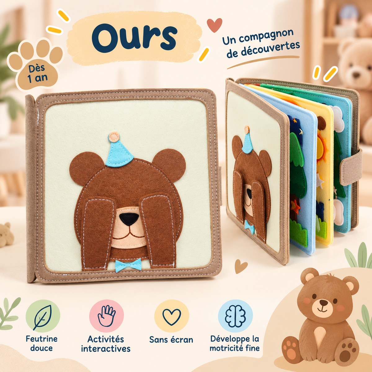 Mon Petit Monde™ — Livre d’activités personnalisé