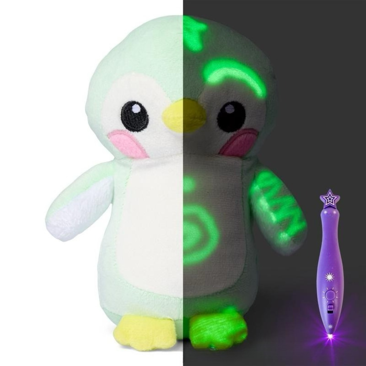 Peluche Magique LumiDessin™ — Toutou Lumineux Interactif pour Enfants