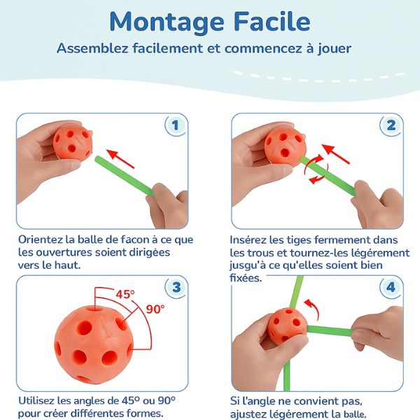 LumiCaban™ – Kit Cabane Lumineuse XXL pour Enfants