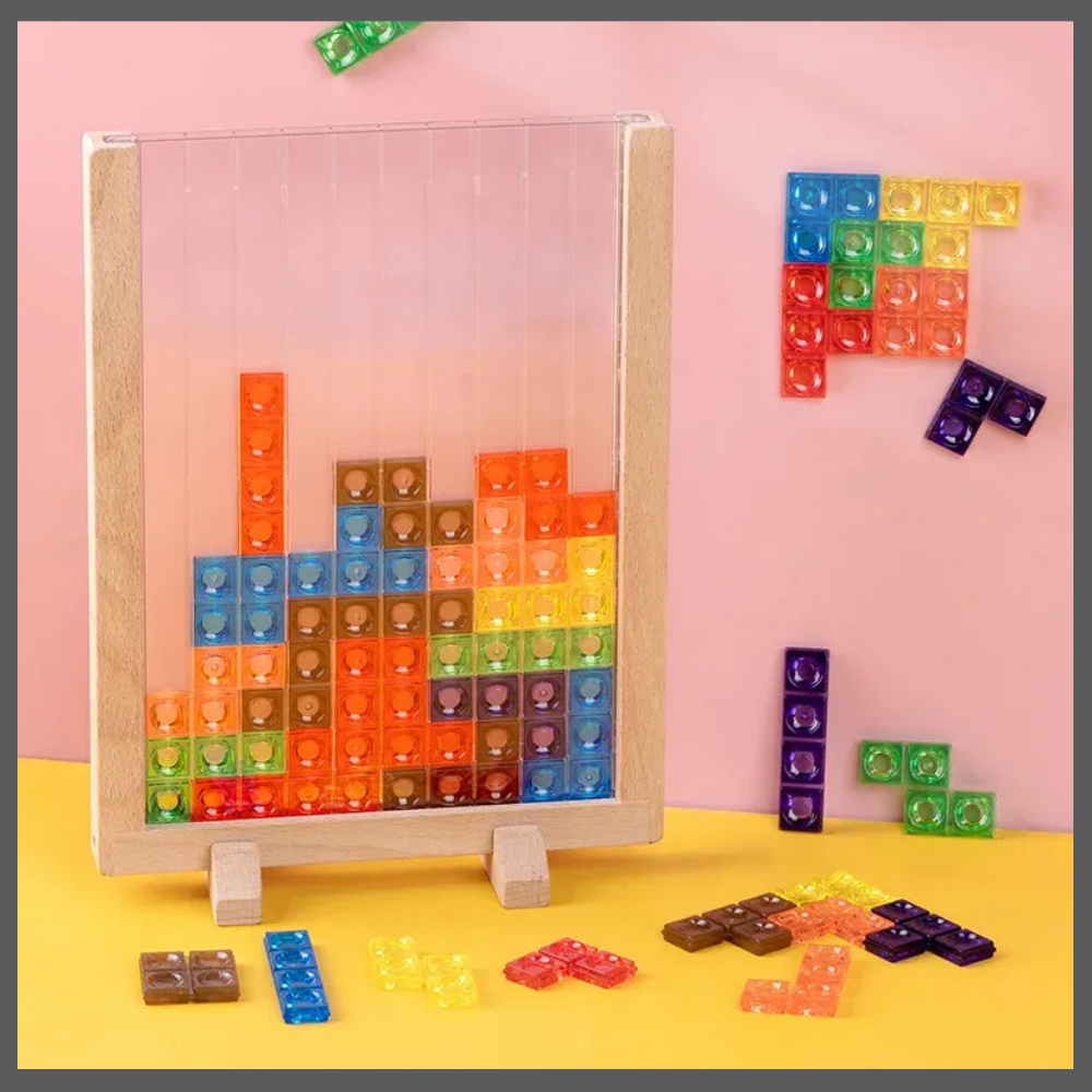 PuzzliZen™ – Puzzle Éducatif en Bois Anti-Écran