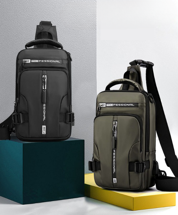 Sac messager étanche multifonctionnel