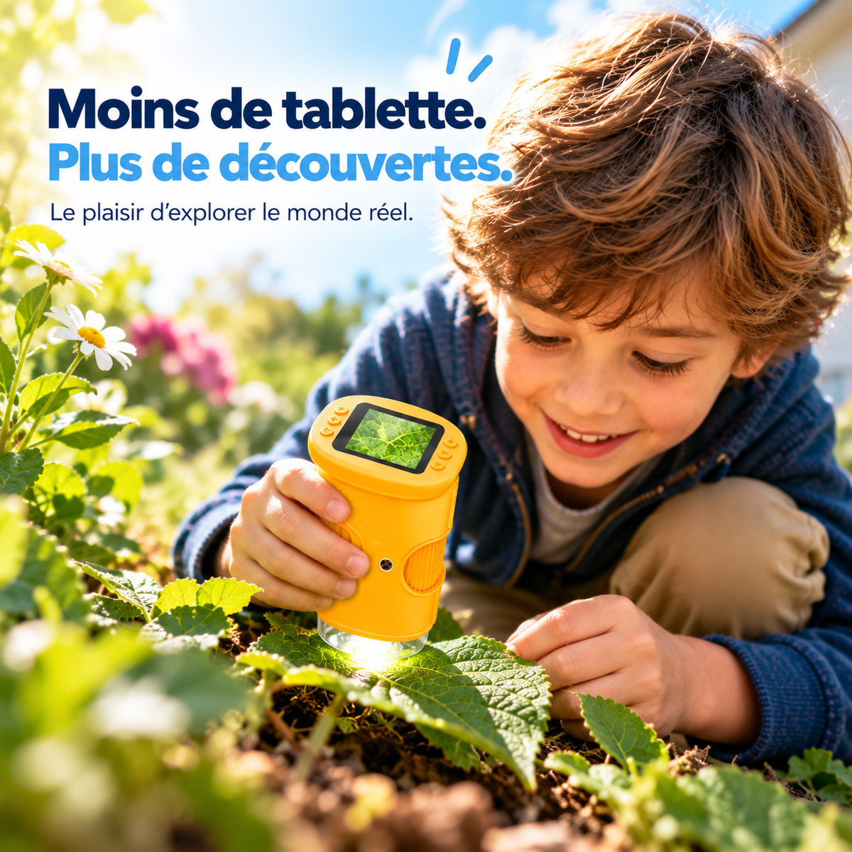 Curiosko™ — Microscope numérique 4K pour petits explorateurs