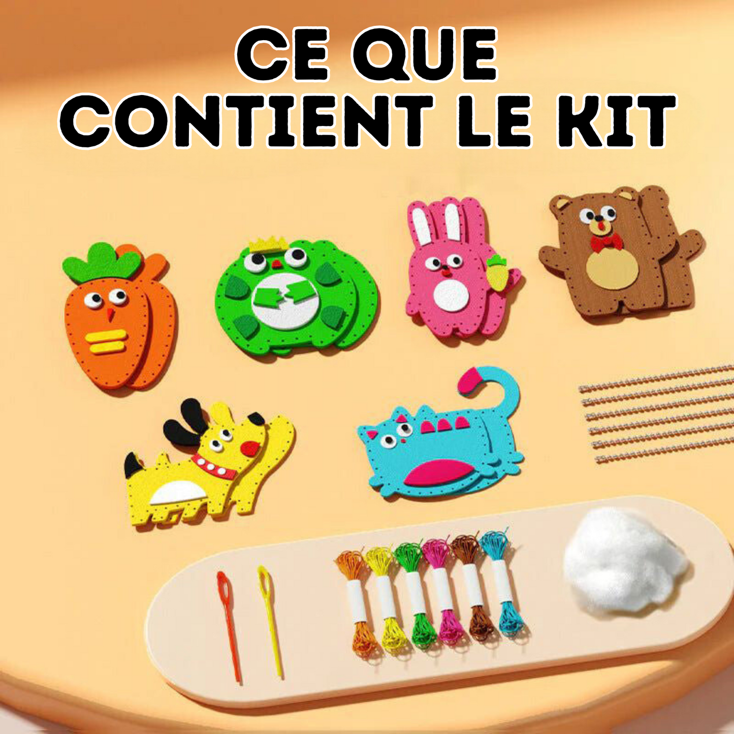 Kit de jouets à coudre pour enfants