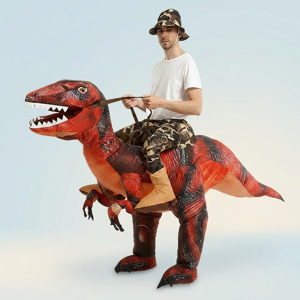 DinoKid™ — Costume Dinosaure Chevauchable pour Enfants.