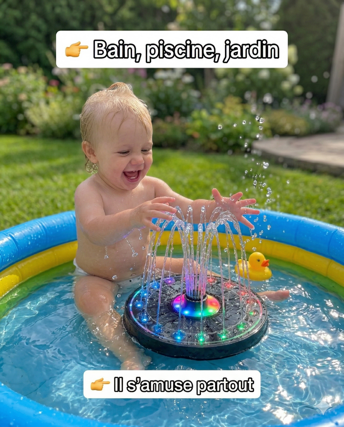 PetitSplash — Lumières LED & Jets Doux pour le Bain