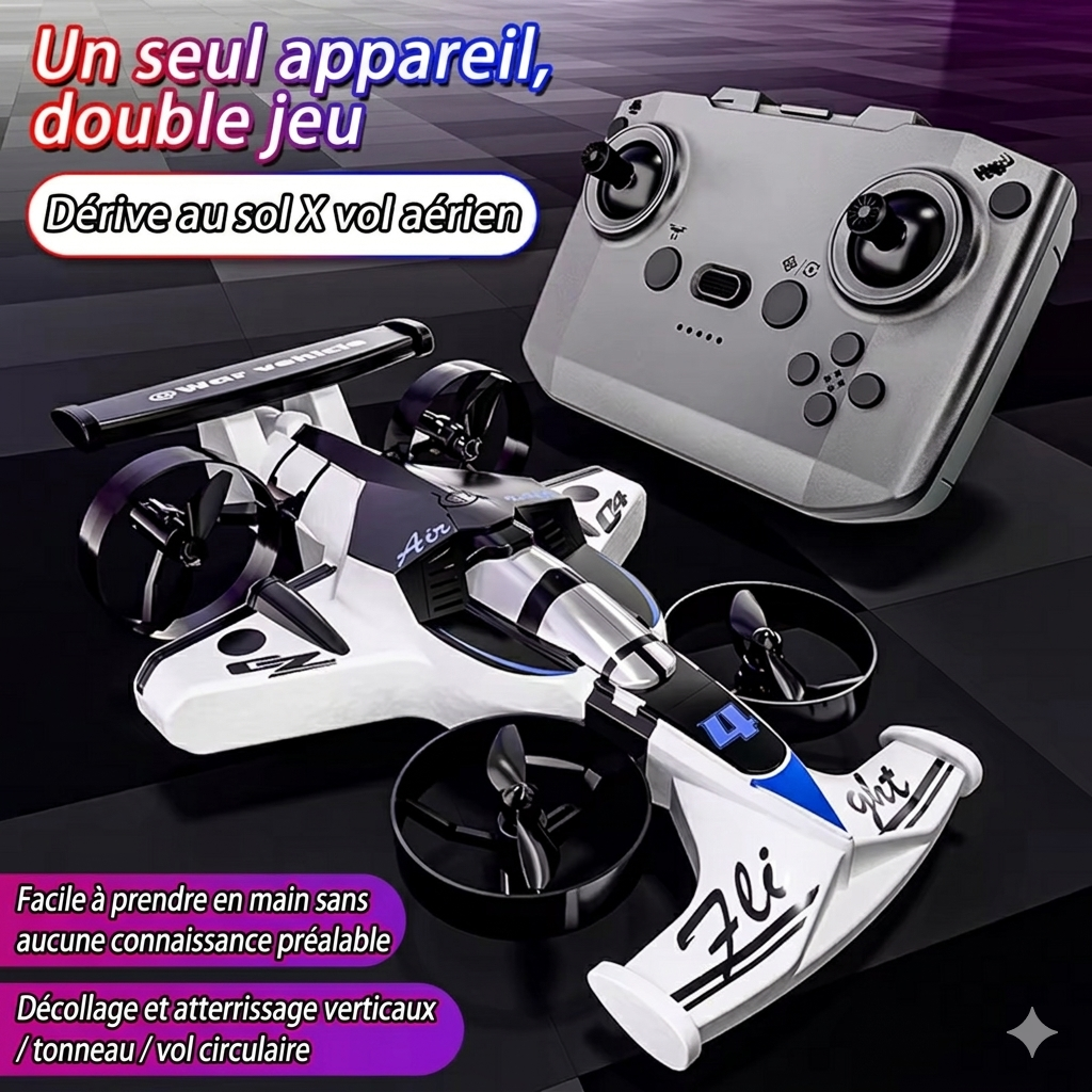 SkyDrift™ – La F1 qui roule… et qui vole