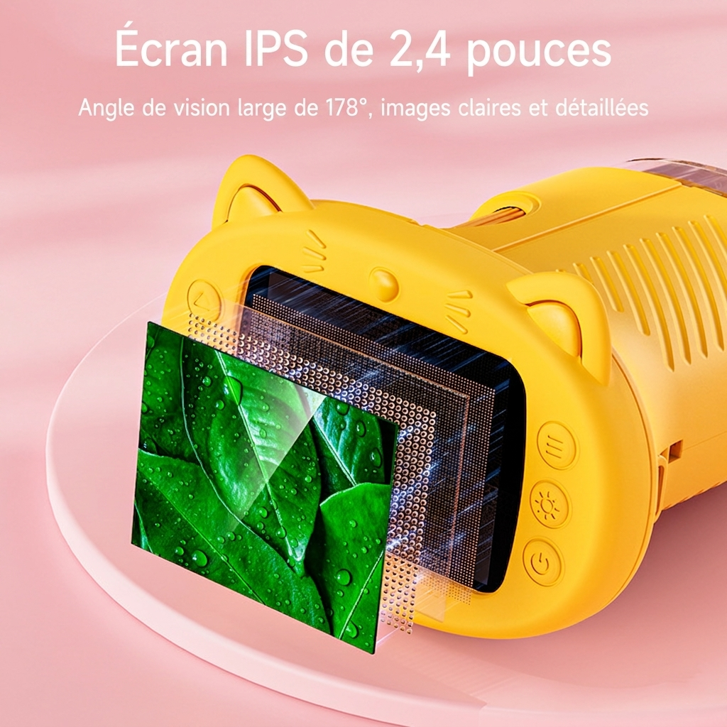 CurioScope™ – Microscope d’Aventure Portable pour Enfants