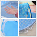 Kit De Support Pour Moustiquaire De Lit Bébé - Tiges Et Cadre En Acier Durable Pour Berceau, Facile à Installer - 3