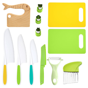 Ustensiles de cuisine Montessori en bois – Jeu d’imitation enfant