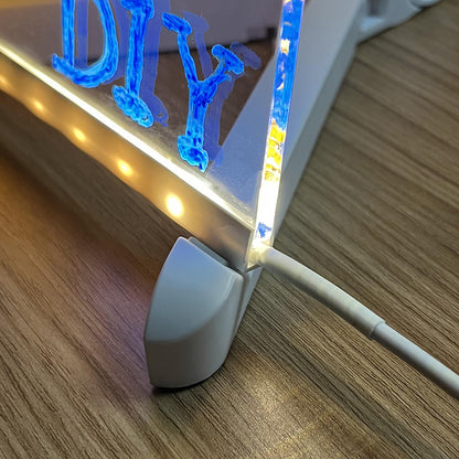 Tableau acrylique lumineux pour enfant