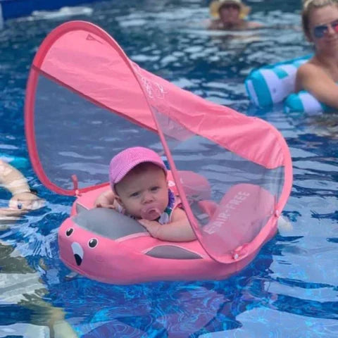 Bouée bébé flotteur avec ombrelle anti UV