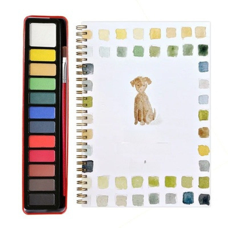 Carnet Aquarelle Créatif – Peignez facilement, même débutant